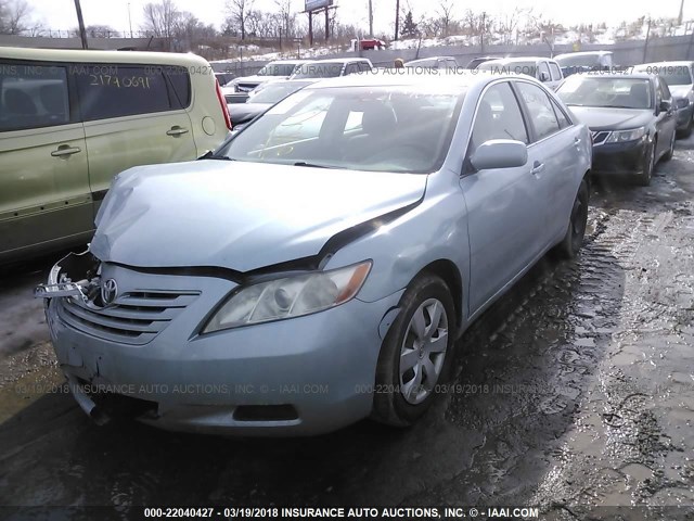 4T4BE46K49R109739 - 2009 TOYOTA CAMRY SE/LE/XLE BLUE photo 2