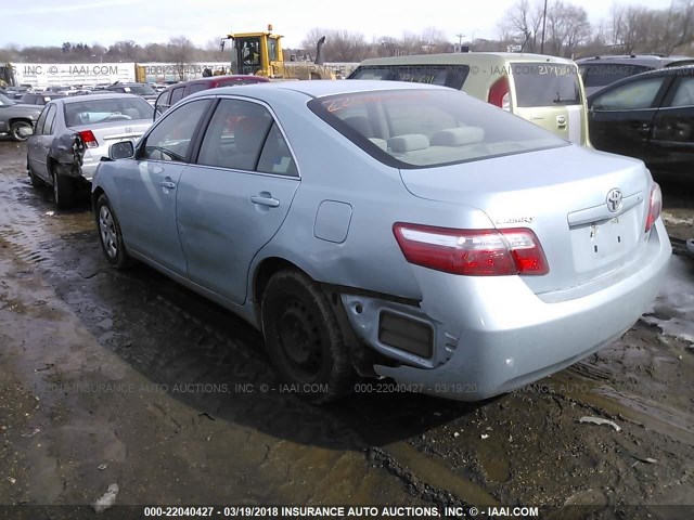 4T4BE46K49R109739 - 2009 TOYOTA CAMRY SE/LE/XLE BLUE photo 3