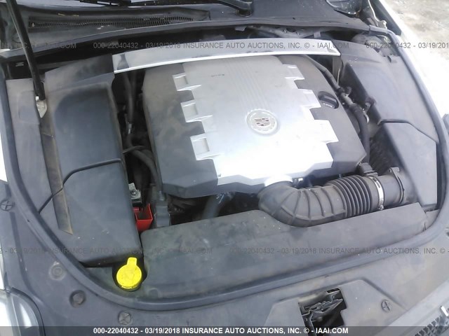 1G6DF577980137114 - 2008 CADILLAC CTS WHITE photo 10