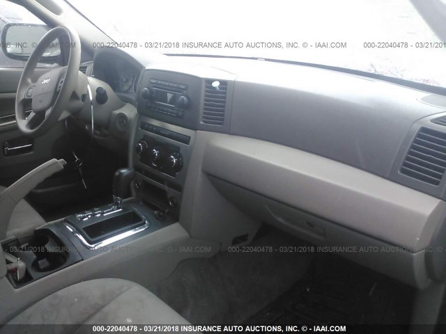 1J4GR48K05C651730 - 2005 JEEP GRAND CHEROKEE LAREDO/COLUMBIA/FREEDOM 绿色 照片 5