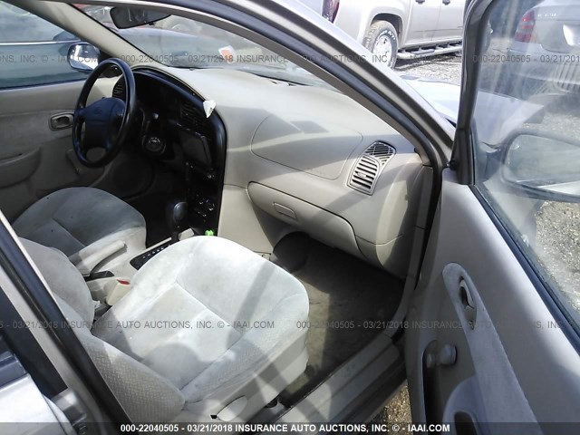 KNAFB121635302803 - 2003 KIA SPECTRA LS TAN photo 5