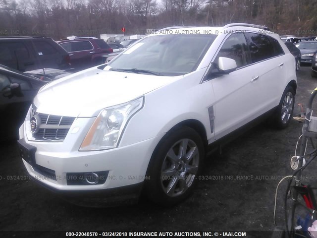 3GYFNBEY7BS626818 - 2011 CADILLAC SRX PERFORMANCE COLLECTION WHITE photo 2