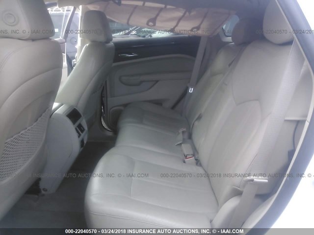 3GYFNBEY7BS626818 - 2011 CADILLAC SRX PERFORMANCE COLLECTION Ақ фото 8