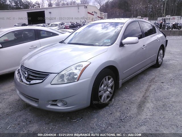 1N4AL2AP1BC159166 - 2011 NISSAN ALTIMA S SILVER photo 2