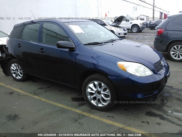 2T1KR32E85C550486 - 2005 TOYOTA COROLLA MATRIX XR Dark Blue photo 1