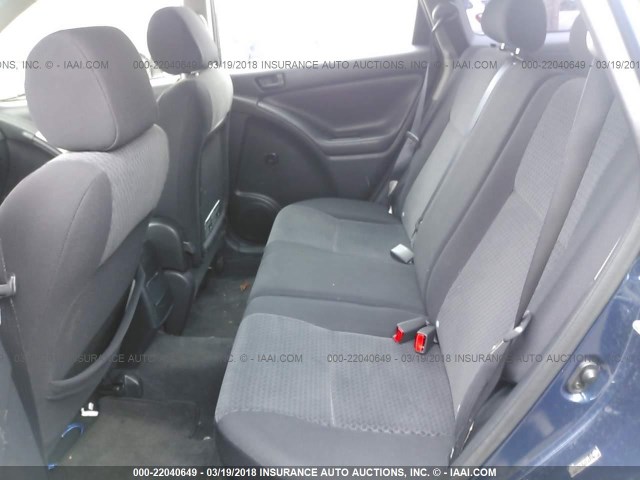 2T1KR32E85C550486 - 2005 TOYOTA COROLLA MATRIX XR Dark Blue photo 8