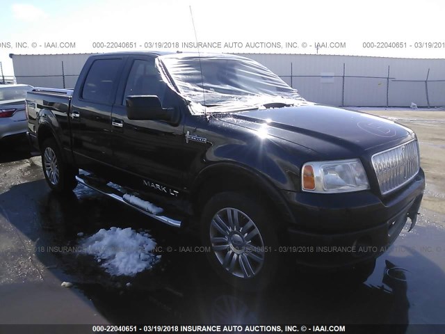 5LTPW18537FJ11908 - 2007 LINCOLN MARK LT BLACK photo 1