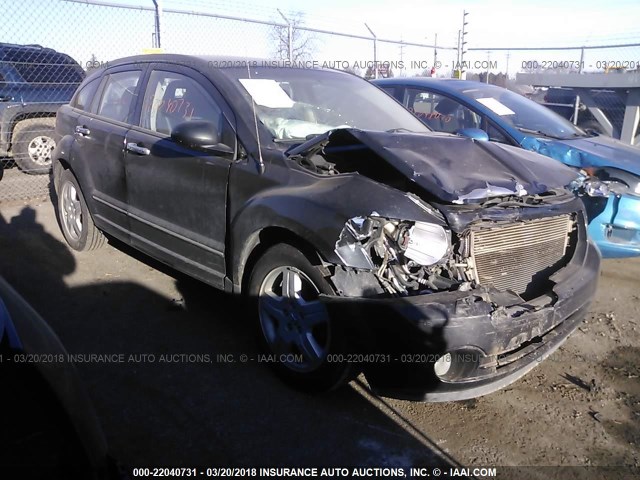 1B3HB48B78D770115 - 2008 DODGE CALIBER SXT BLACK photo 1