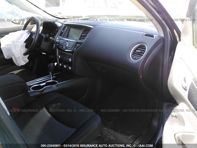 5N1DR2MN2HC648079 - 2017 NISSAN PATHFINDER S/SV/SL/PLATINUM 黑色 照片 5
