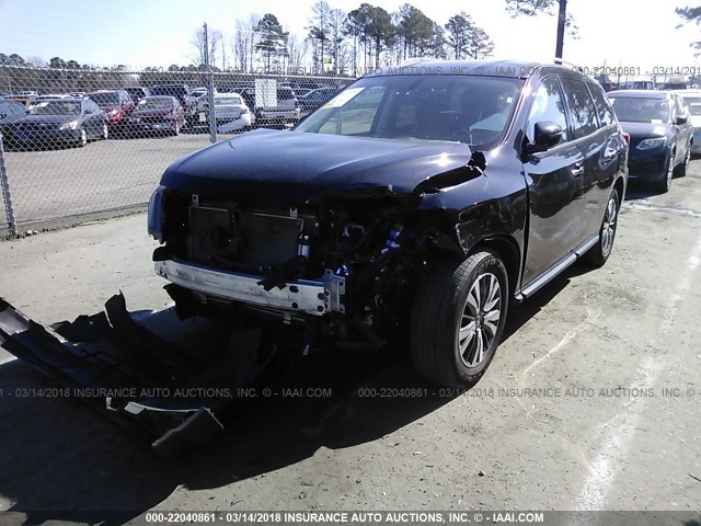 5N1DR2MN2HC648079 - 2017 NISSAN PATHFINDER S/SV/SL/PLATINUM 黑色 照片 6