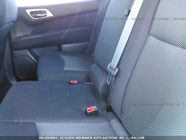 5N1DR2MN2HC648079 - 2017 NISSAN PATHFINDER S/SV/SL/PLATINUM 黑色 照片 8