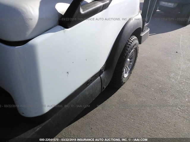 JH1752842771 - 2017 CLUB CAR GOLF CART  WHITE photo 6