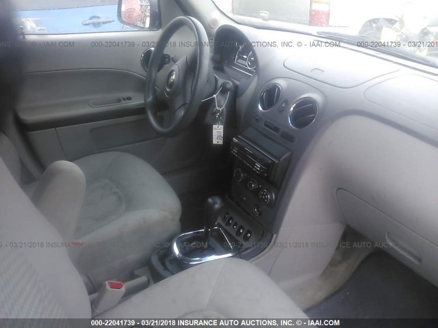 3GNDA13D56S547146 - 2006 CHEVROLET HHR LS BLACK photo 5