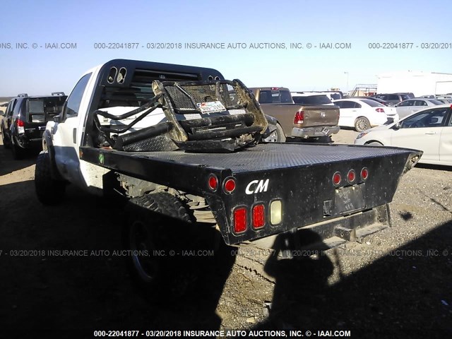 1FTWF31R49EA75405 - 2009 FORD F350 SUPER DUTY WHITE photo 3