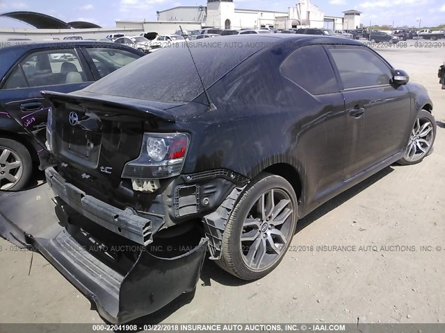 JTKJF5C79E3087775 - 2014 TOYOTA SCION TC 黑色 照片 4