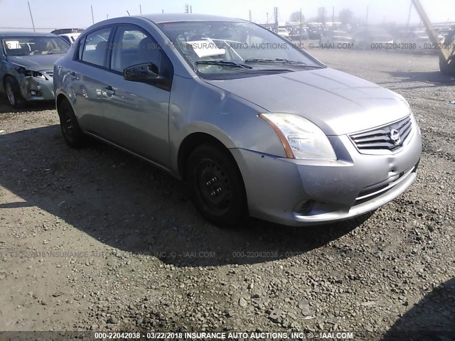 3N1AB6AP5AL680854 - 2010 NISSAN SENTRA 2.0/2.0S/SR/2.0SL GRAY photo 1