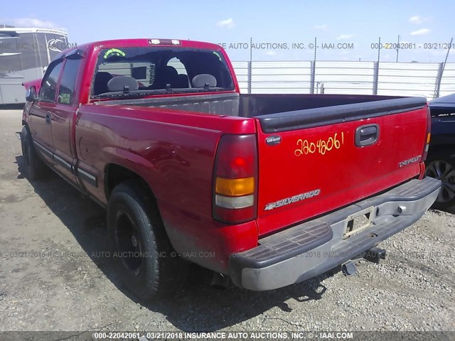 2GCEC19V721136926 - 2002 CHEVROLET SILVERADO C1500 RED photo 3