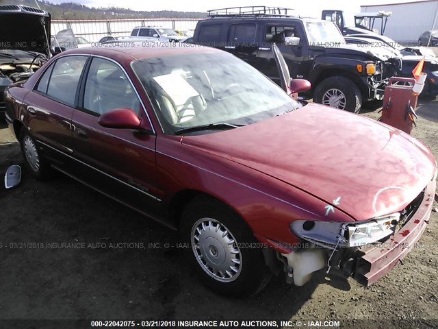 2G4WY52M1W1452113 - 1998 BUICK CENTURY LIMITED BURGUNDY photo 1