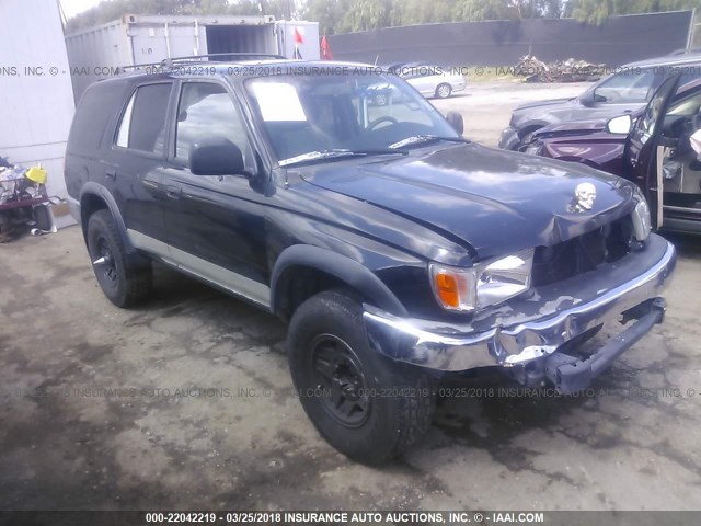 JT3GM84R1Y0058614 - 2000 TOYOTA 4RUNNER BLACK photo 1