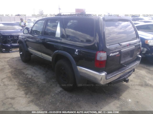 JT3GM84R1Y0058614 - 2000 TOYOTA 4RUNNER BLACK photo 3