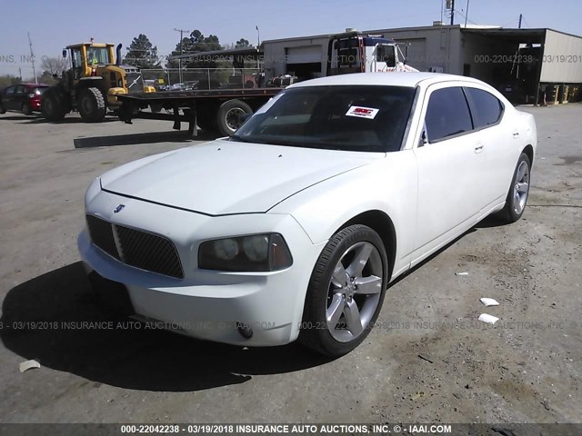 2B3KA43R57H640865 - 2007 DODGE CHARGER SE/SXT WHITE photo 2