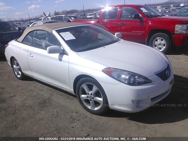 4T1FA38P66U088706 - 2006 TOYOTA CAMRY SOLARA SE/SLE WHITE photo 1