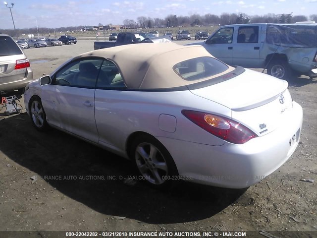 4T1FA38P66U088706 - 2006 TOYOTA CAMRY SOLARA SE/SLE თეთრი ფოტო 3