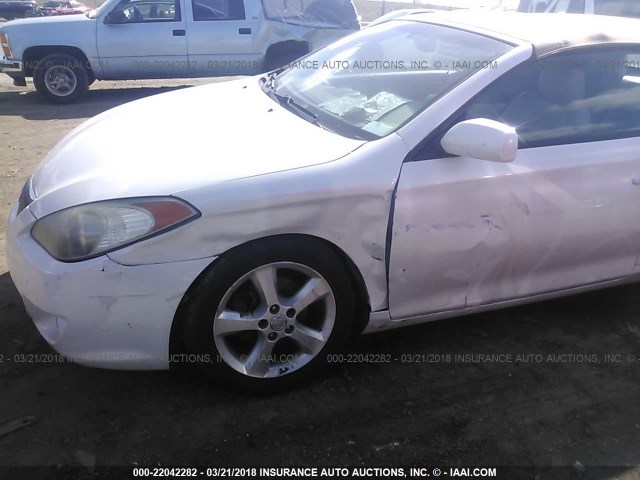 4T1FA38P66U088706 - 2006 TOYOTA CAMRY SOLARA SE/SLE თეთრი ფოტო 6
