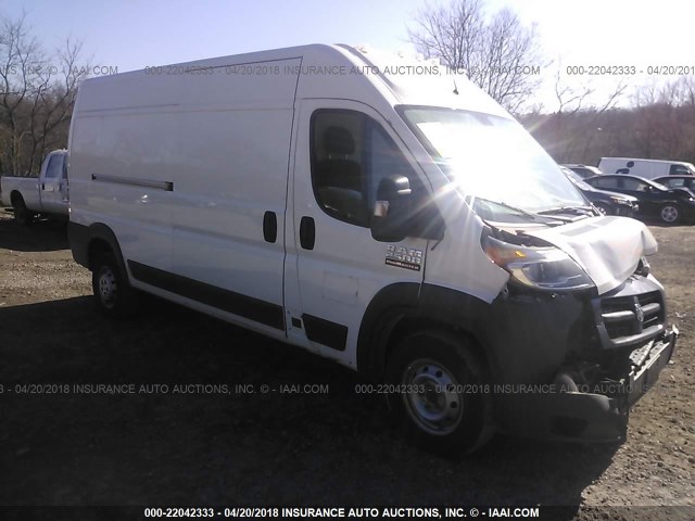 3C6TRVDG3GE100836 - 2016 RAM PROMASTER 2500 2500 HIGH WHITE photo 1