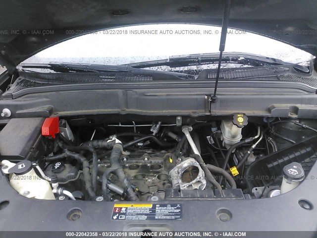 1GKKVRED9BJ180638 - 2011 GMC ACADIA SLT-1 Braun Foto 10