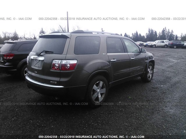 1GKKVRED9BJ180638 - 2011 GMC ACADIA SLT-1 Braun Foto 4