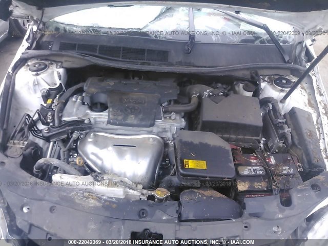 4T1BF1FK3FU943583 - 2015 TOYOTA CAMRY LE/XLE/SE/XSE თეთრი ფოტო 10