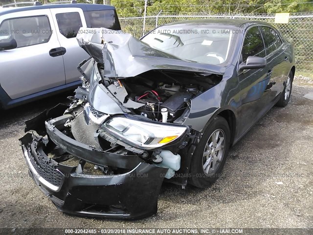 1G11A5SL3EF176964 - 2014 CHEVROLET MALIBU LS GRAY photo 2
