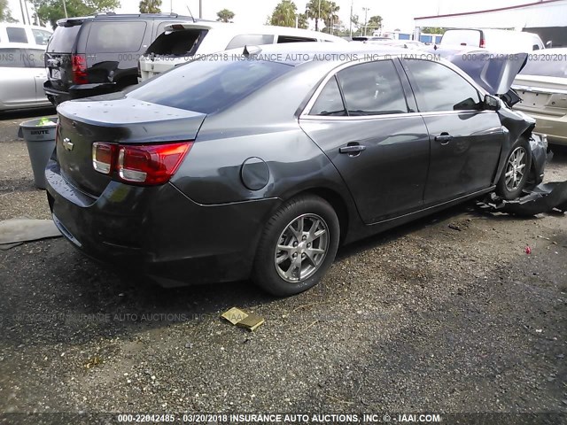 1G11A5SL3EF176964 - 2014 CHEVROLET MALIBU LS GRAY photo 4