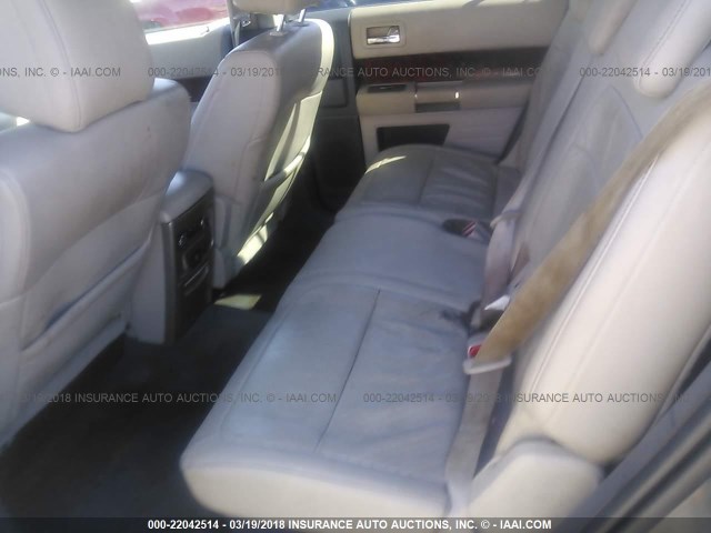 2FMEK63C69BB08686 - 2009 FORD FLEX LIMITED GRAY photo 8