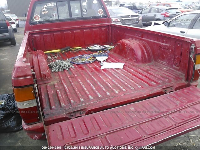 JB7FM24E3JP096702 - 1988 DODGE RAM 50 RED photo 8