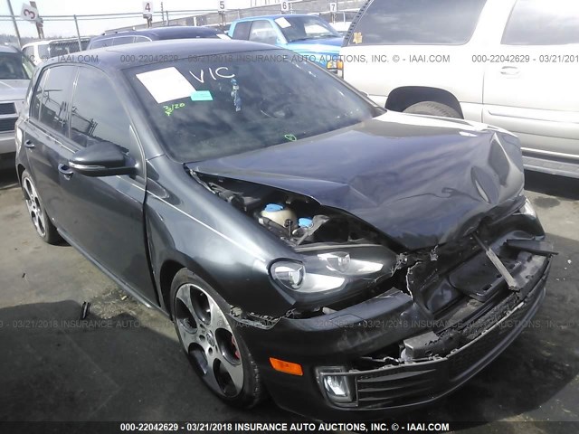 WVWGD7AJ4BW345793 - 2011 VOLKSWAGEN GTI BLACK photo 1