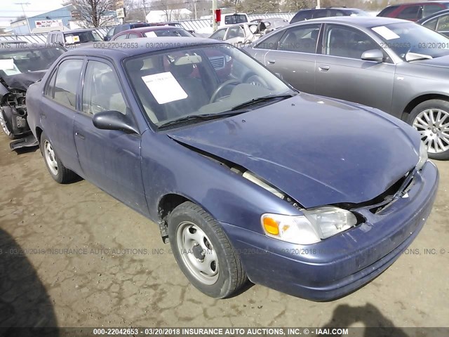 1NXBR12E2YZ318330 - 2000 TOYOTA COROLLA VE/CE/LE 蓝色 照片 1