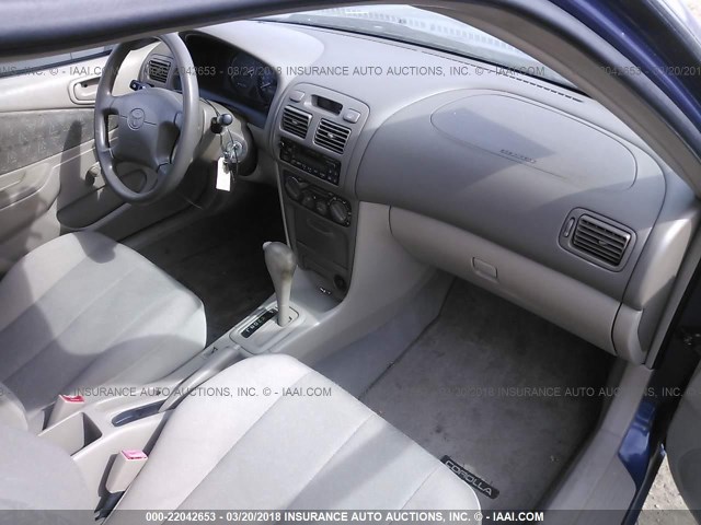 1NXBR12E2YZ318330 - 2000 TOYOTA COROLLA VE/CE/LE 蓝色 照片 5