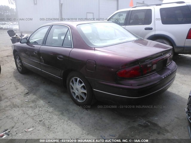 2G4WB52KXX1525478 - 1999 BUICK REGAL LS/LSE BURGUNDY photo 3