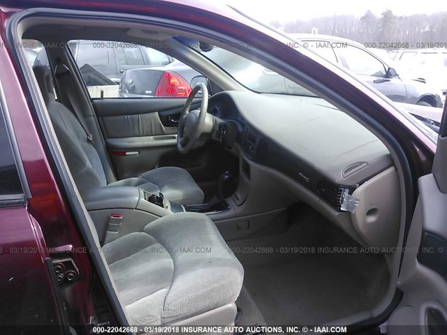 2G4WB52KXX1525478 - 1999 BUICK REGAL LS/LSE BURGUNDY photo 5