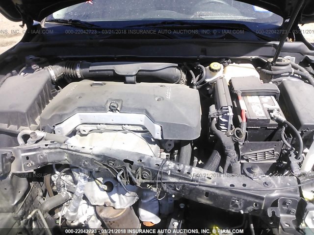 1G11B5SAXDF186269 - 2013 CHEVROLET MALIBU LS 灰色 照片 10