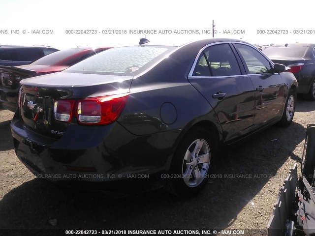 1G11B5SAXDF186269 - 2013 CHEVROLET MALIBU LS 灰色 照片 4