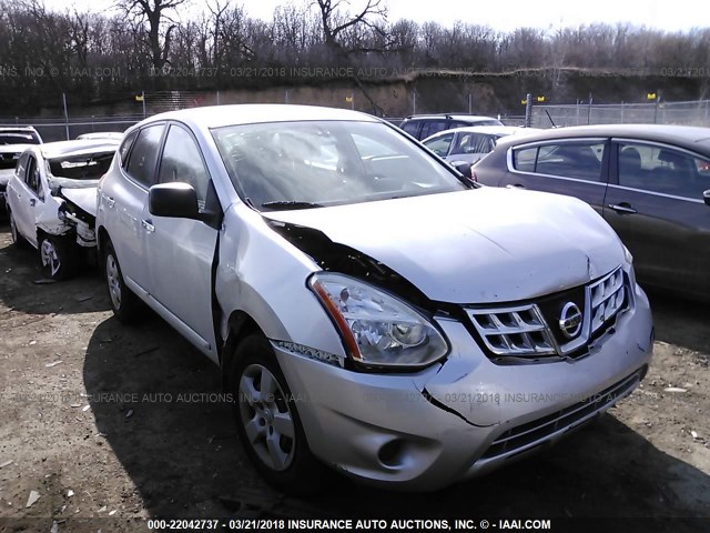 JN8AS5MV9BW678770 - 2011 NISSAN ROGUE S/SV/KROM SILVER photo 1