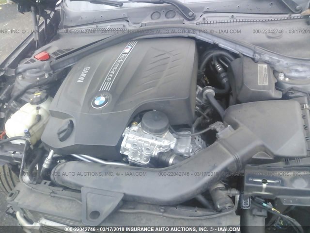 WBA1J7C56EVW84612 - 2014 BMW M235I BLACK photo 10