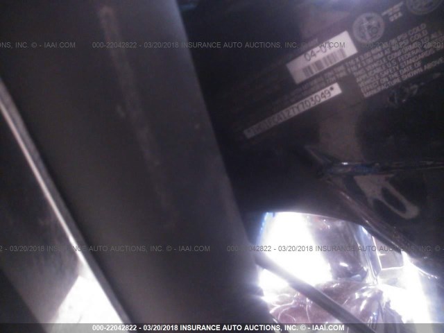 1HD1FC4127Y703049 - 2007 HARLEY-DAVIDSON FLHTCUI Марун фото 10