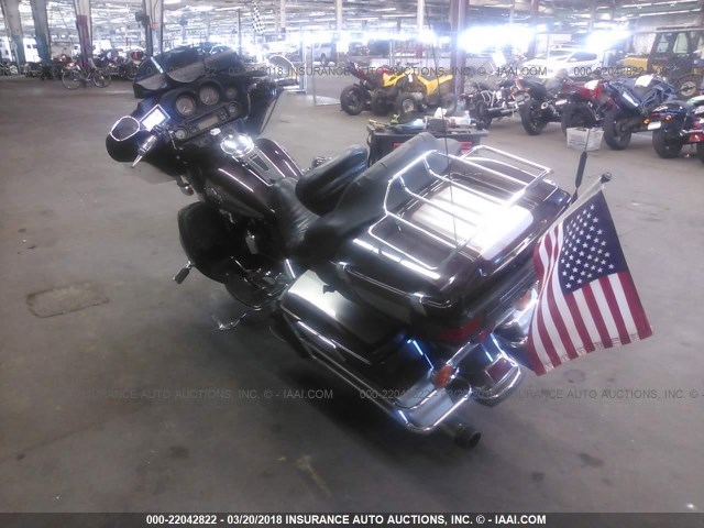 1HD1FC4127Y703049 - 2007 HARLEY-DAVIDSON FLHTCUI Марун фото 3