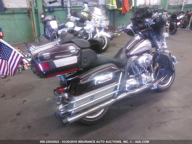 1HD1FC4127Y703049 - 2007 HARLEY-DAVIDSON FLHTCUI MAROON photo 4