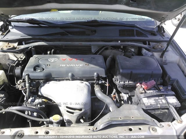 4T1CE38P35U546742 - 2005 TOYOTA CAMRY SOLARA SE/SLE კრემისფერი ფოტო 10