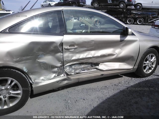 4T1CE38P35U546742 - 2005 TOYOTA CAMRY SOLARA SE/SLE კრემისფერი ფოტო 6